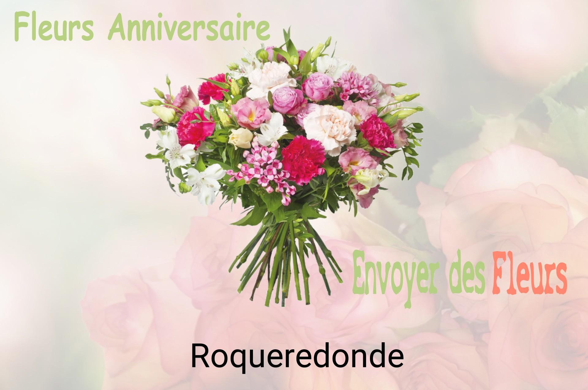 Bouquet de fleurs d’anniversaire livré à Roqueredonde